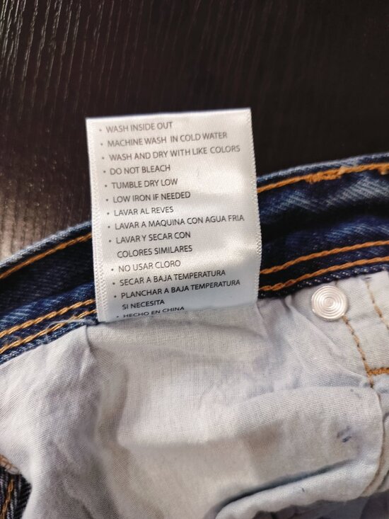 KanCan High Rise Distressed Denim Shorts Button Fly Frayed Hem Size 27 * - Picture 9 of 9